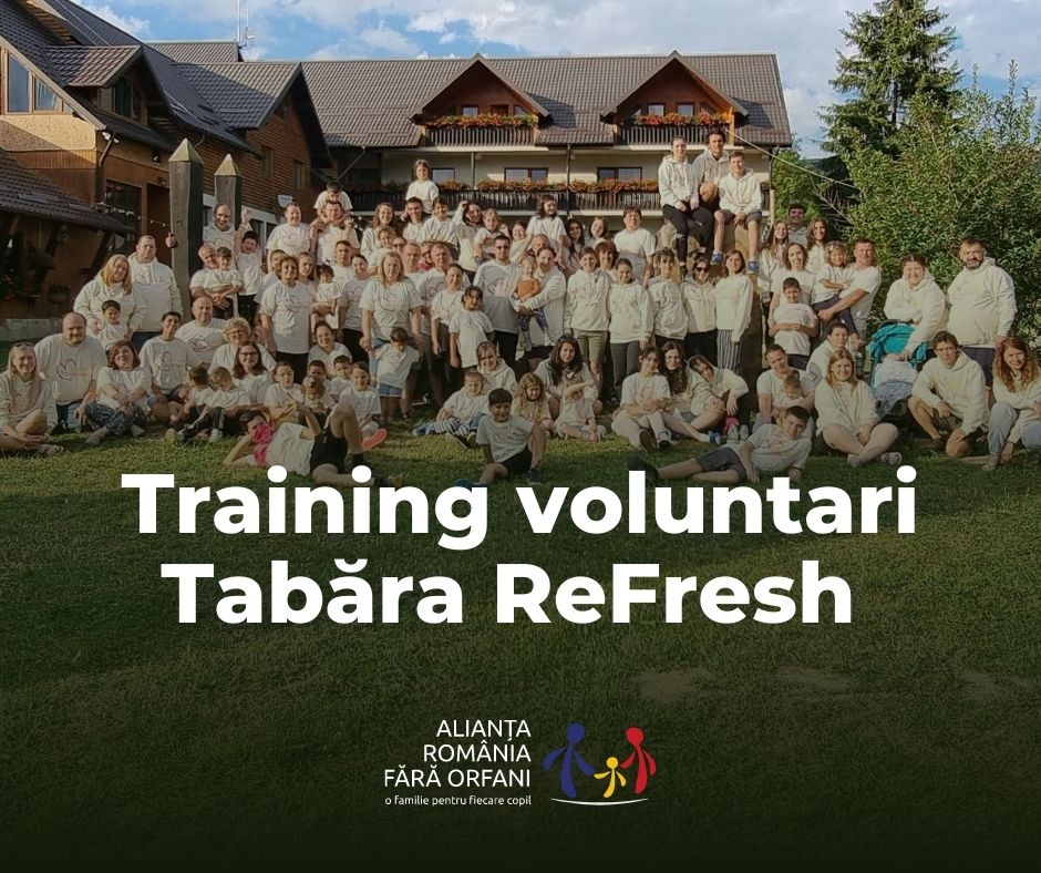 Training Voluntari Tabăra ReFresh